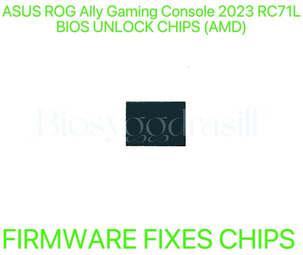 Consola de juegos ASUS ROG Ally 2023 RC71L, ADMIN SIN CONTRASEÑA FIRMWARE BIOS CHIP