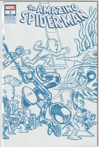 Amazing Spider-Man #2 Chris Giarrusso 1:50 Incentive Sketch Variant FN-VF