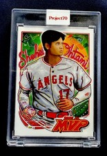 2021 Topps Project70 Shohei Ohtani By Efdot Dodgers MVP Limited Print Run