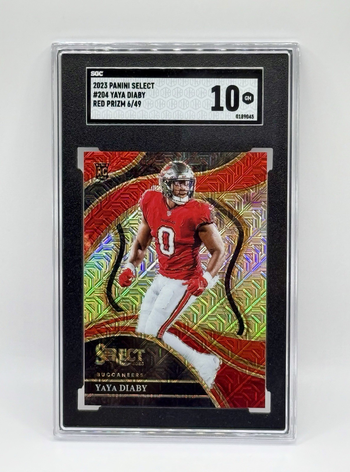 YaYa Diaby Panini Select #204 Red