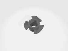 Impeller CNC Coolant Pump|Fountain Replacement Part|Small Propeller RC 6pcs