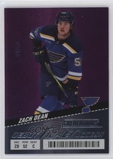 2024-25 Upper Deck Credentials Debut Ticket Access Pink 1/50 Zach Dean #139 e0y