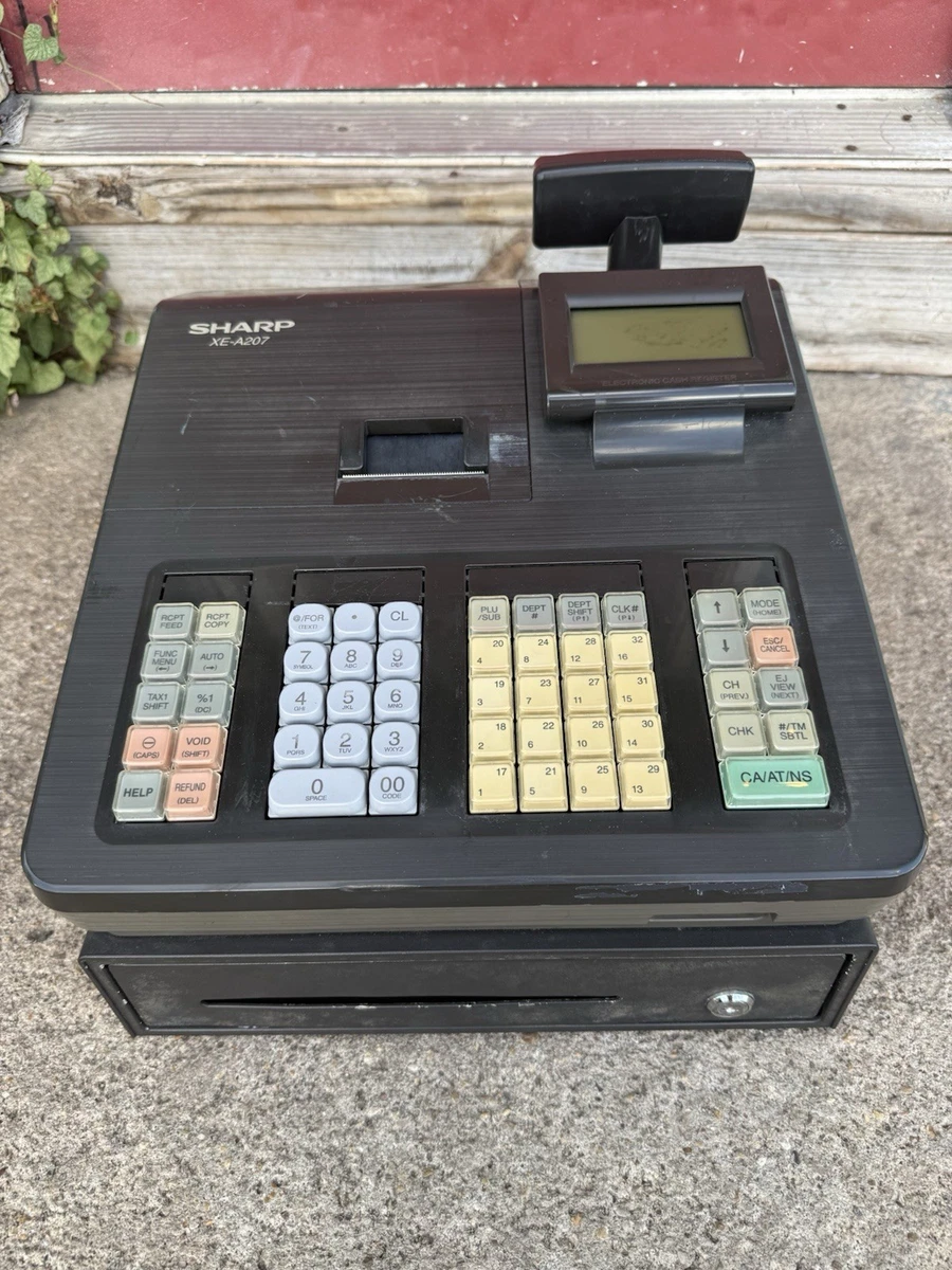 Sharp XE-A207 POS Cash Registers for sale - eBay