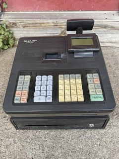 Sharp XE A207 Control System Electronic Cash Register NO KEY