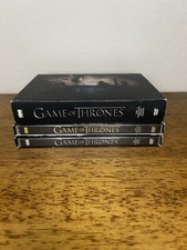 Game of Thrones Complete Collection DVD Seasons 1-3 one Missing Slip Cover