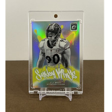 2025 Panini Donruss Optic Sunday Kings Insert T.J. Watt no 9 Steelers NFL