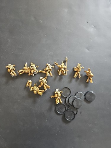 Warhammer 40k Thousand Sons Rubric Marines Squad 10 Built Basecoated Chaos - Picture 10 of 12