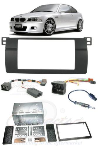 3 SERIES E46 Completo Doble Din Kit Accesorios Estéreo Coche Carrcasa | eBay