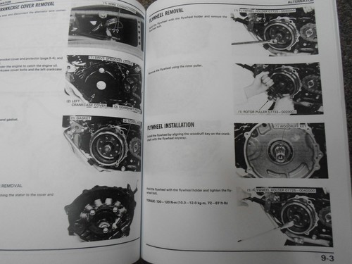Manual De Taller De Reparación Y Servicio Honda XR350R XR 350R 1985 - Imagen 4 de 9