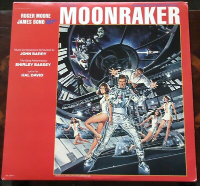 James Bond Moonraker LP Record United Artists UA-LA971-1 1979 Original Pressing 