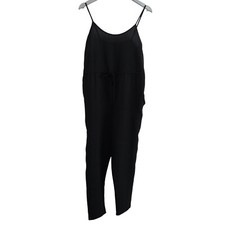 NWT I Joah Black Strappy Jumpsuit Sz S