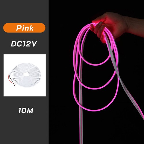 5m/10m Flexible Car Interior Light Waterproof Atmosphere Light Strip Decoration - Picture 20 of 32