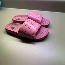 VANS x simpsons pink D’ohnuts size 10