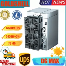 Preorder  Goldshell DG MAX Miner 6.5GH 3400W Scrypt Algorithm LTC&Doge Miner