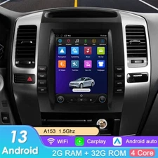 For Lexus GX470 2002-2009 Toyota Prado Car GPS Stereo Radio CarPlay Android 13