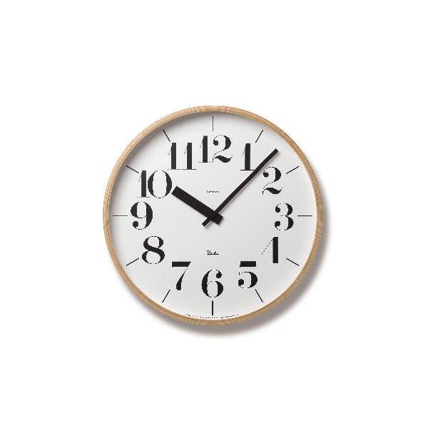 Wooden Frame Design RIKI WATANABE Lemnos WALL CLOCK 