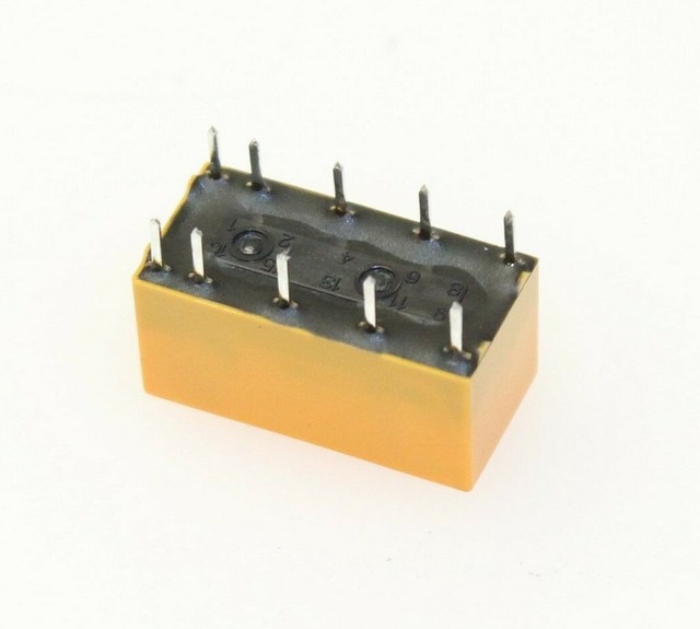Panasonic DS2ESL2DC24V 24VDC DPDT 2A Dual Coil Latching DIP Relay