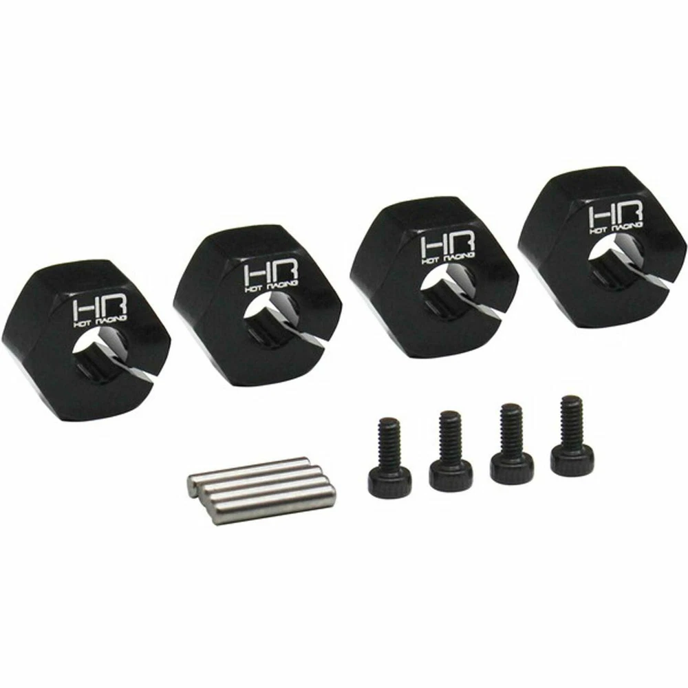 Hot Racing Axial Capra UTB Aluminum 12mm Clamping Hex Wheels Hubs 3mm Autb10w01