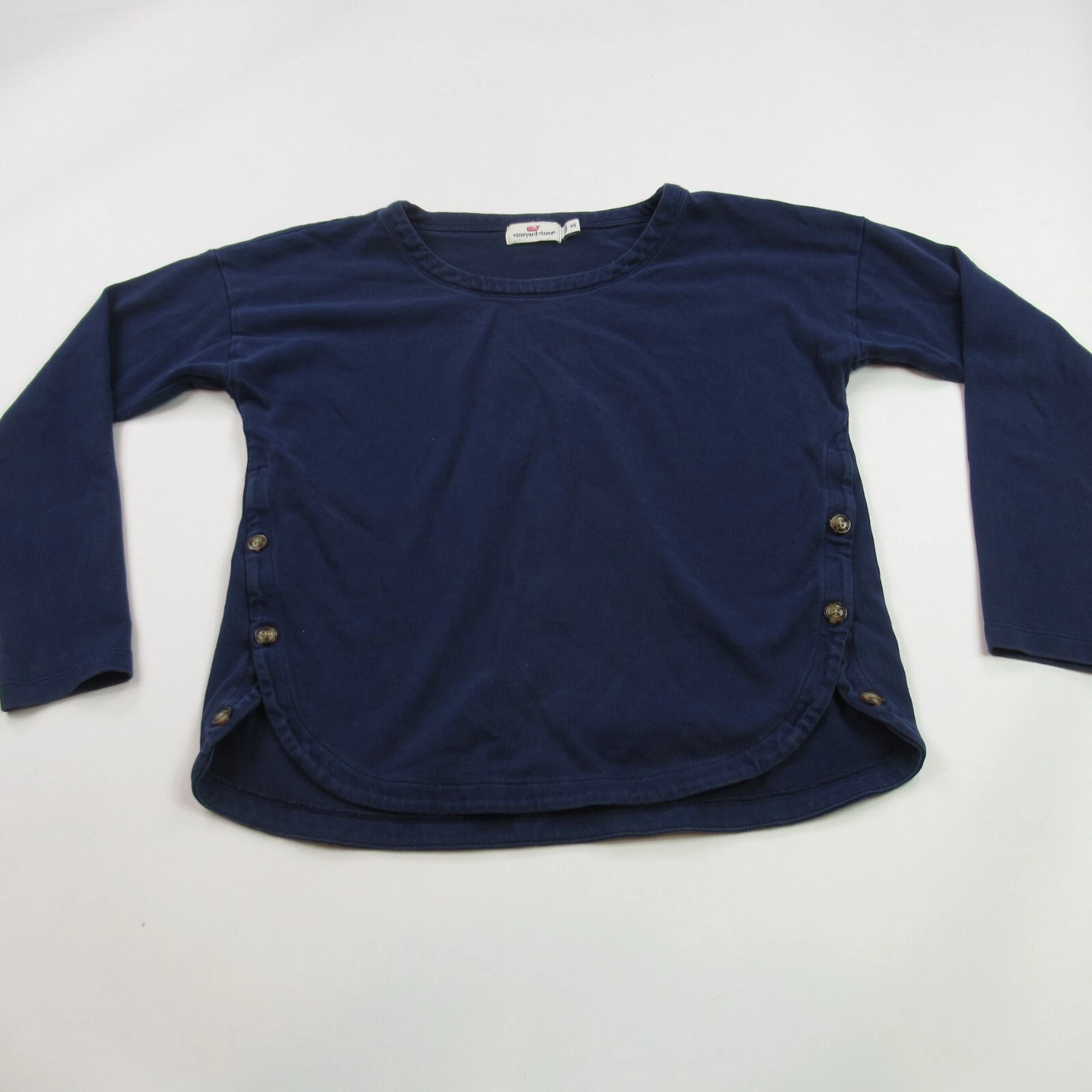 Vineyard Vines Shirt Womens XS Long Sleeve Outdoor Lightweight Crew Neck
