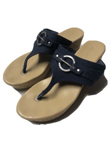 nautica wedge flip flops