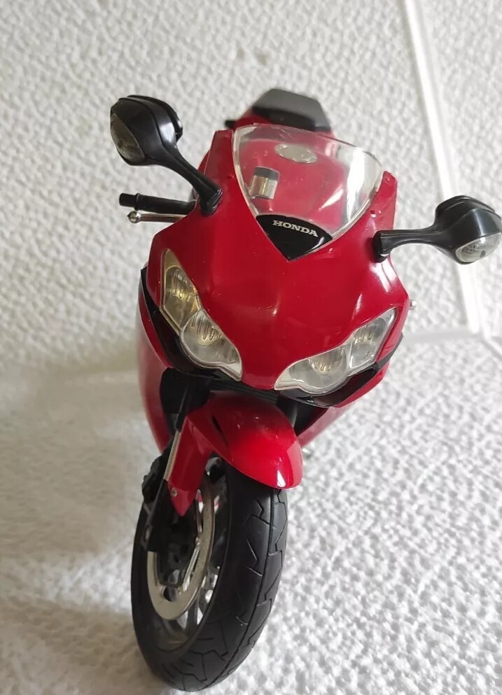 HONDA CBR 1000 RR 2009 1:12 New Ray Moto Die Cast Modellino Rosso