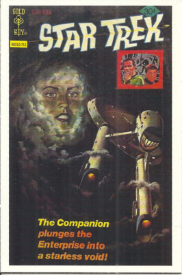 STAR TREK - MAGNET - GOLD KEY COMIC BOOK COVER - WILLIAM SHATNER