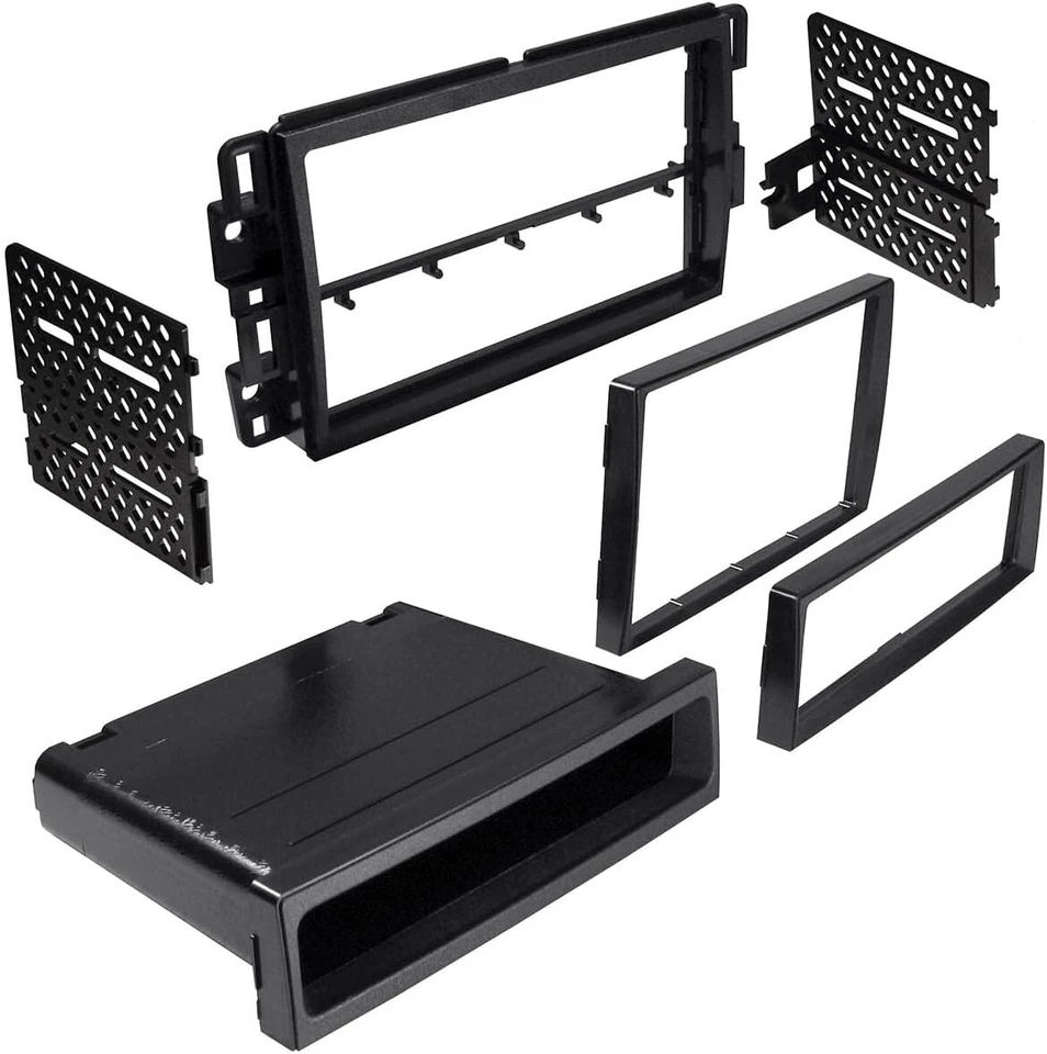 Single-Double DIN install Kit & Car Stereo Harness for 2006-2013 Chevy Impala - Image 3 of 4