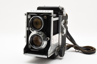 [Exc + 5] Mamiya C3 professionelle analoge TLR-Kamera 105 mm F/3,5 Objektiv a...