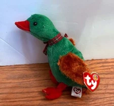 Ty Beanie Baby Greetings Beanie Of The Month BOM Duck 2004 Plush Vintage NWT