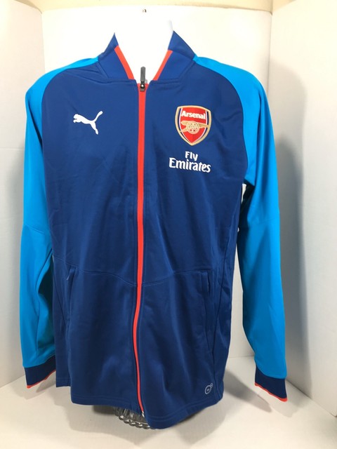 arsenal stadium jacket black