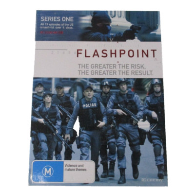 Flashpoint Series One DVD 4 Disc Boxset M PAL R4 2008 Hopscotch Tested