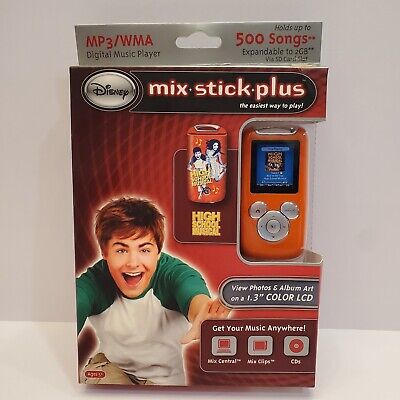 Disney Mix Stick 1GB Expandable to 2GB MP3 Player High School