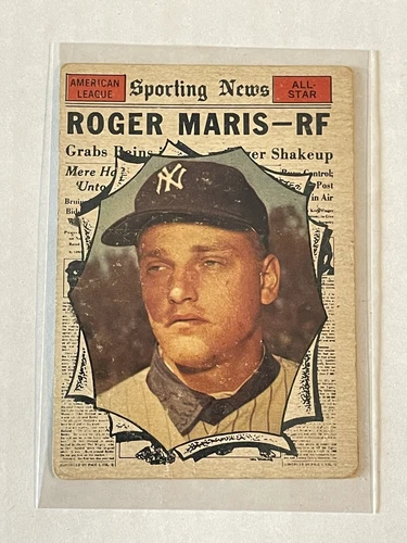 1961 Topps #576 Roger Maris AS