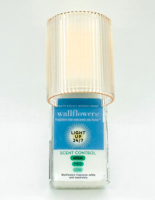 BATH & BODY WORKS CHAMPAGNE FLUTED NIGHTLIGHT SCENT CONROL WALLFLOWER PLUG IN