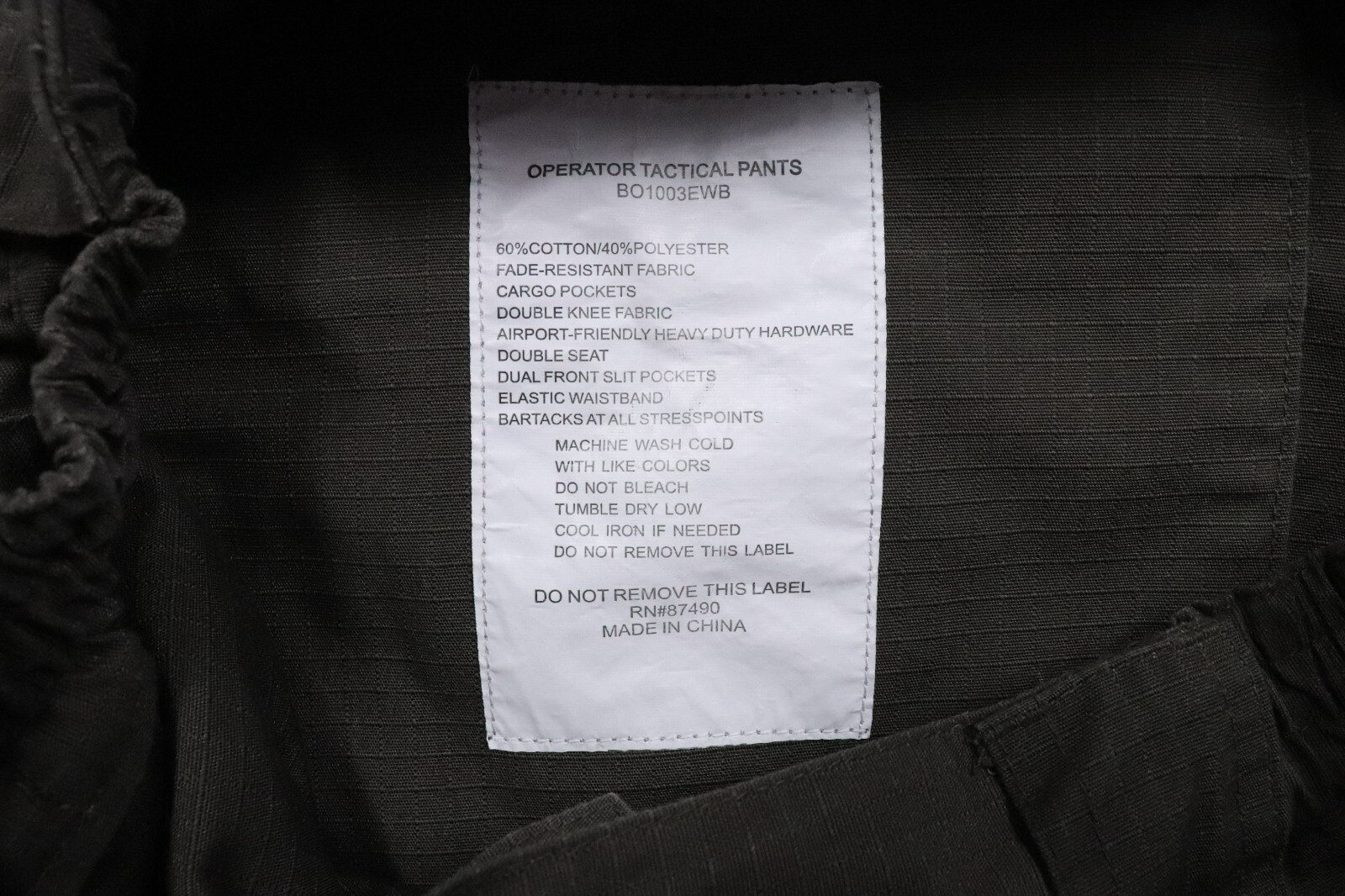 LA Police Gear Operator Elastic Basic Operator Pa… - image 10