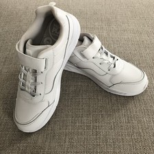 Stride Rite M2P Brighton Shoes Boys 6W White Sneakers New