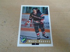 1992-1993  Classic Draft Picks MARC HUSSEY  # 18 MOOSE JAW  WARRIORS WHL 