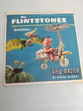 Sawyer's View Master 21 Stereo Pictures 3 Reels Hanna Barbera The Flintstones