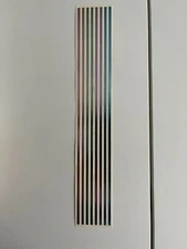 Creative Memories / Mrs. Grossman's NLA Design Lines Sticker - Metallic Multi