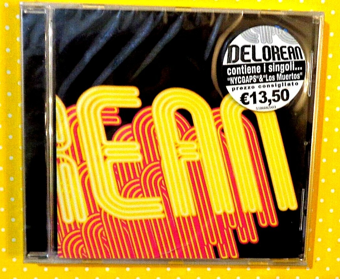 DELOREAN  -  CD 2004  NUOVO E SIGILLATO