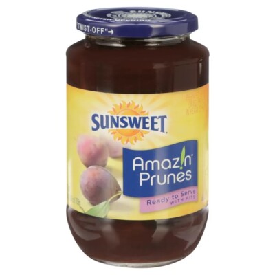 Sunsweet Ready-To-Serve Prunes, 25 oz Jar One Pack Value Pack