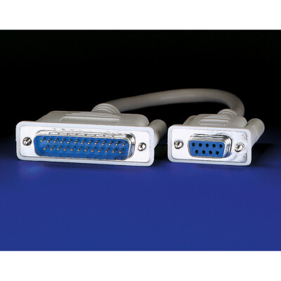 Modemkabel 9pol. Buchse - 25pol. Stecker, 1,8 m