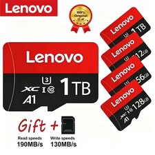 Lenovo Micro TF Memory Card 2TB High Speed SD Card Flash Card Cell Phone Camera