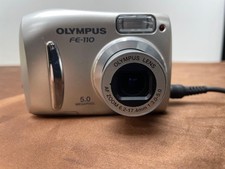 Olympus FE-110 Compact Digital Camera Tested Working Seller Japan