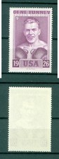 USA. 1964.  Poster Stamp Mnh. Boxing  Gene Tunney World Champ. Eng. Slania
