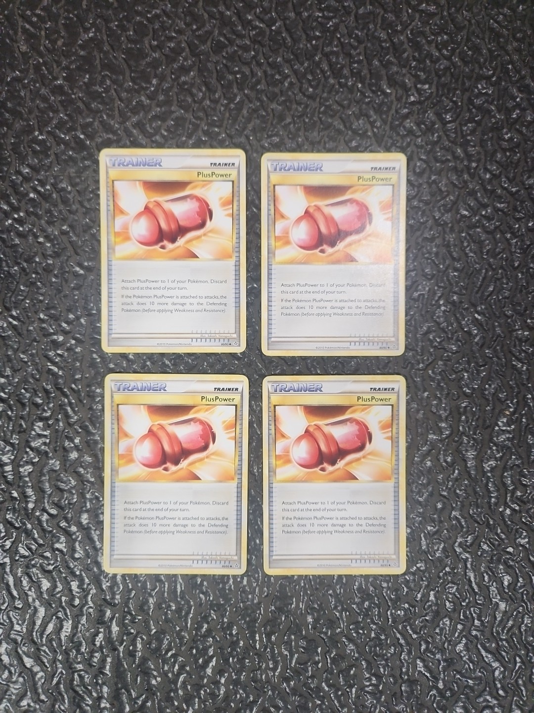 Pokemon Pluspower 80/95 Playset Of 4