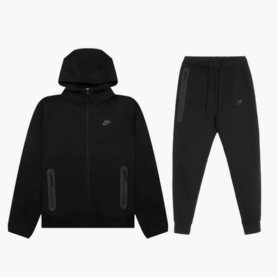 #ad #ad Nike Tech Fleece Full Zip Hoodie amp; Joggers Set Black MLXL2XL Same Day Ship✅ $149.99