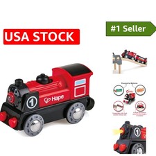 Engaging Hape Battery Powered Train Set - Stimulate Creativity Fun for Ages 3