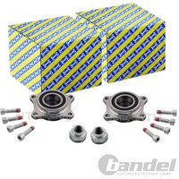2X SNR RADLAGER-SATZ Vorne Passend FÜR Alfa Romeo 147 Links+Rechts