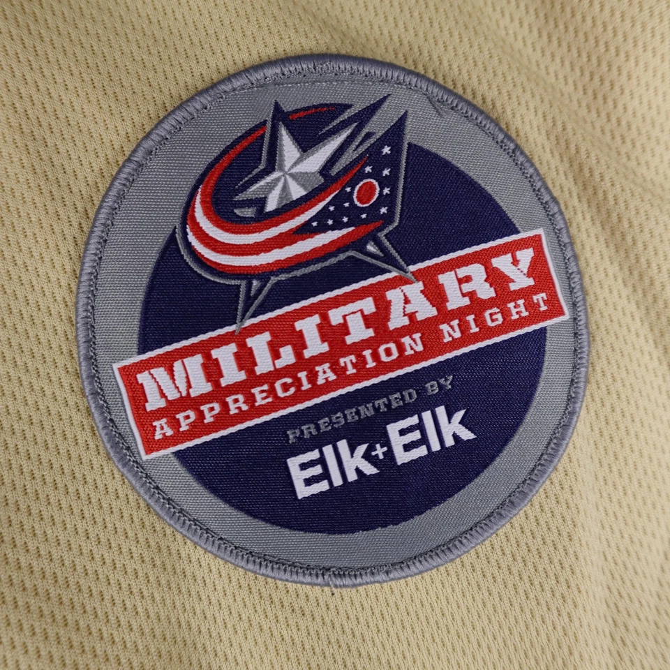 Columbus Blue Jackets Jersey Mens XL Camo NHL Military Appreciation Night SGA - Image 4 of 4